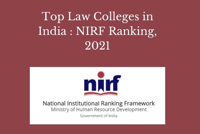 Top Law Colleges In India: NIRF Ranking, 2022