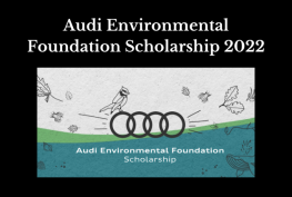 Audi Environmental Foundation Scholarship 2022