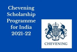 Chevening Scholarship Programme for India 2021-22