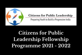 Citizens for Public Leadership Fellowship Programme 2021 - 2022