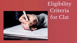 Eligibility Criteria for CLAT 