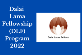 Dalai Lama Fellowship (DLF) Program 2022 for Emerging Social Innovators