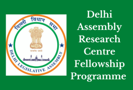 Delhi Assembly Research Centre Fellowship Programme