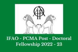 IFAO - PCMA Post - Doctoral Fellowship 2022 - 23