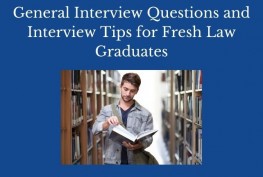 General Interview Questions and Interview Tips for Fresh Law Graduates