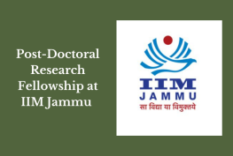 Post-Doctoral Research Fellowship at IIM Jammu