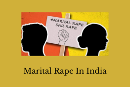 Marital Rape In India