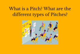What is a Pitch? What are the different types of Pitches?