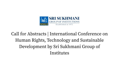 Call for Abstracts | International Conference on Human Rights, Technology and Sustainable Developmen