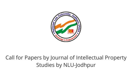 Call for Papers by Journal of Intellectual Property Studies by NLU-Jodhpur