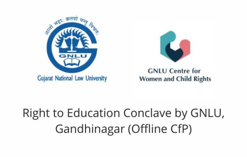 Right to Education Conclave by GNLU, Gandhinagar (Offline CfP)