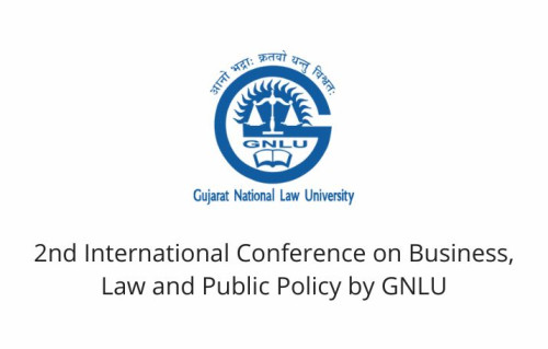 2nd International Conference on Business, Law and Public Policy by GNLU