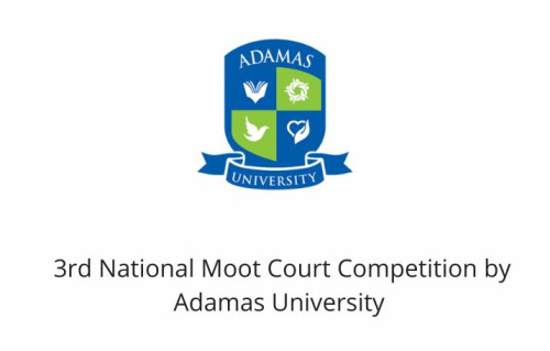 3rd National Moot Court Competition by Adamas University