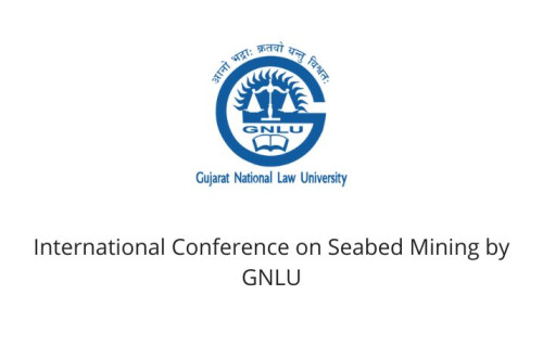 International Conference on Seabed Mining by GNLU