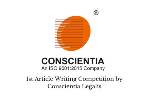 1st Article Writing Competition by Conscientia Legalis