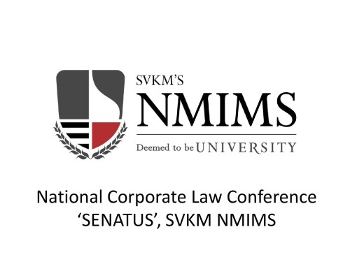 National Corporate Law Conference ‘SENATUS’, SVKM NMIMS