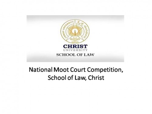National Moot Court Competition, School of Law, Christ