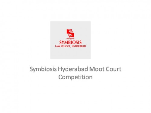 Symbiosis Hyderabad Moot Court Competition